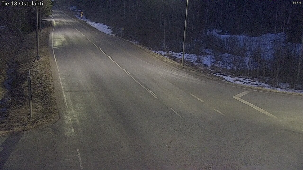 Weather Camera Image Väg 14 Ostolahti, Mikkeli, Etelä-Savo