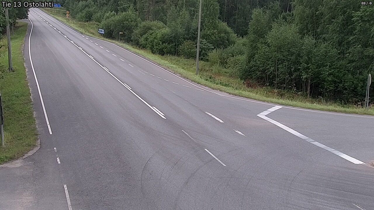 Weather Camera Image Väg 14 Ostolahti, Mikkeli, Etelä-Savo