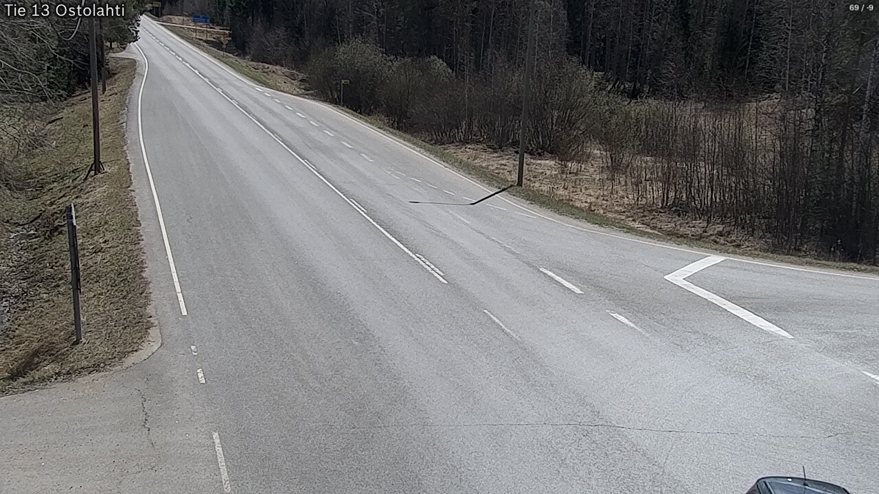 Weather Camera Image Road 13 Ostolahti, Mikkeli, Etelä-Savo