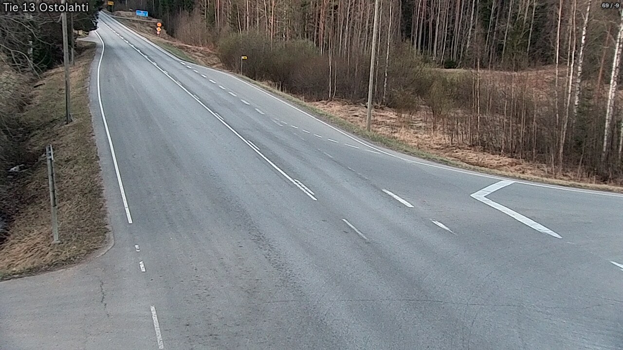 Weather Camera Image Väg 14 Ostolahti, Mikkeli, Etelä-Savo