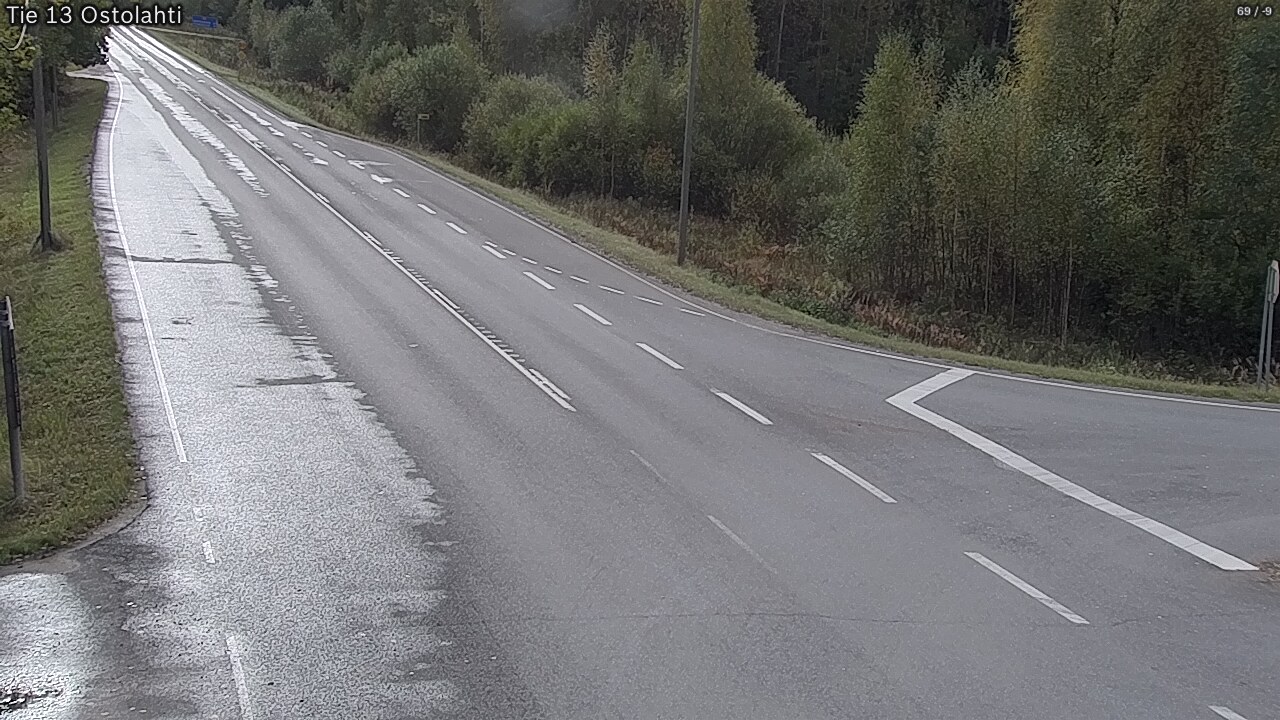 Weather Camera Image Road 13 Ostolahti, Mikkeli, Etelä-Savo