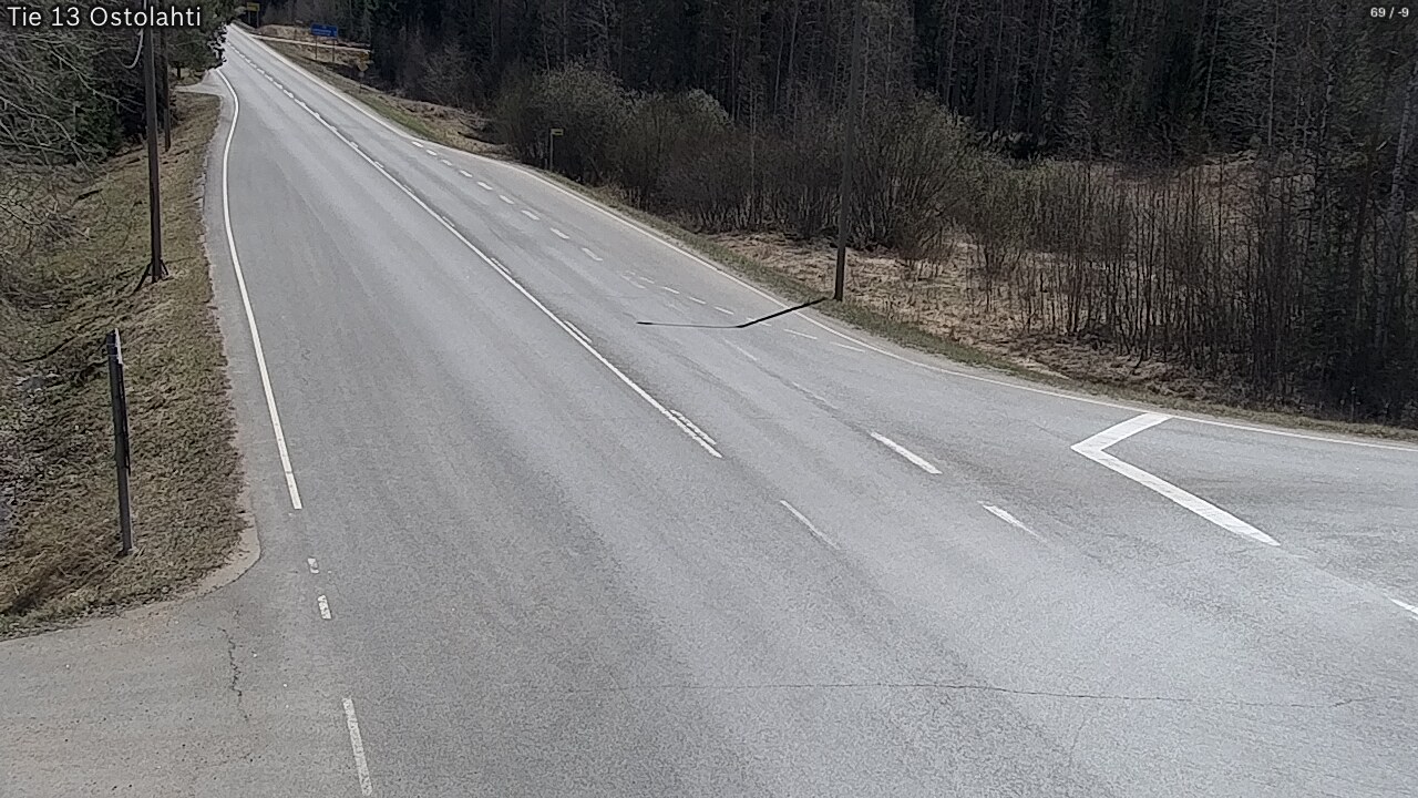 Weather Camera Image Road 13 Ostolahti, Mikkeli, Etelä-Savo