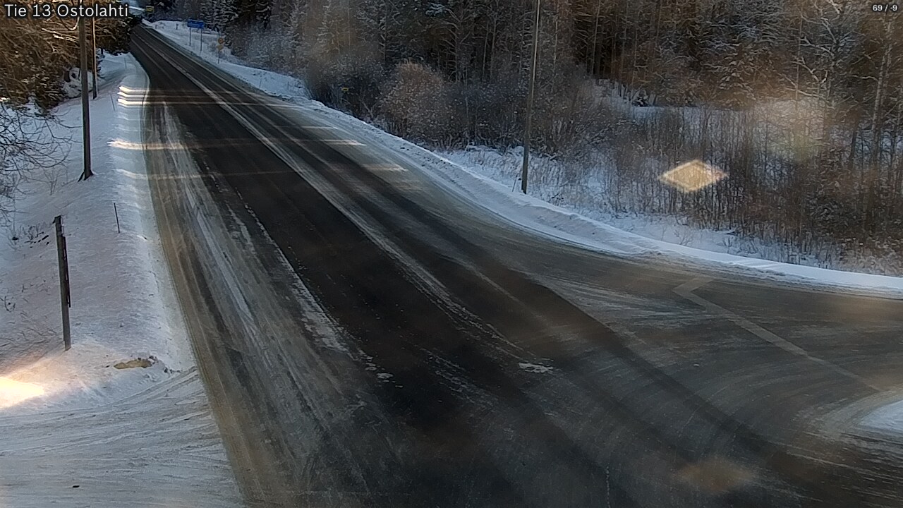 Weather Camera Image Road 13 Ostolahti, Mikkeli, Etelä-Savo