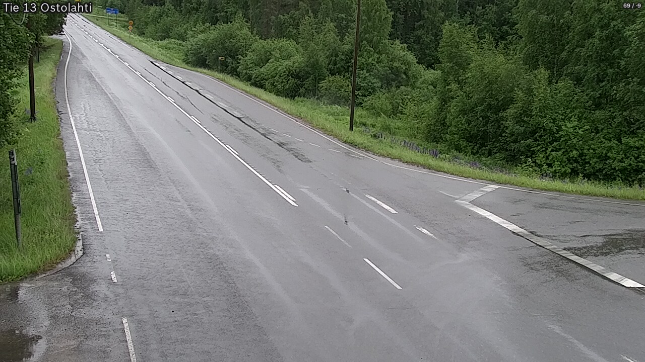 Weather Camera Image Väg 14 Ostolahti, Mikkeli, Etelä-Savo
