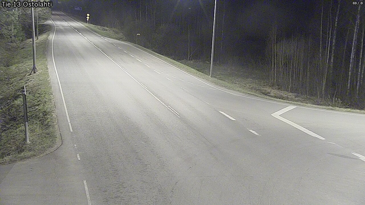 Weather Camera Image Väg 14 Ostolahti, Mikkeli, Etelä-Savo