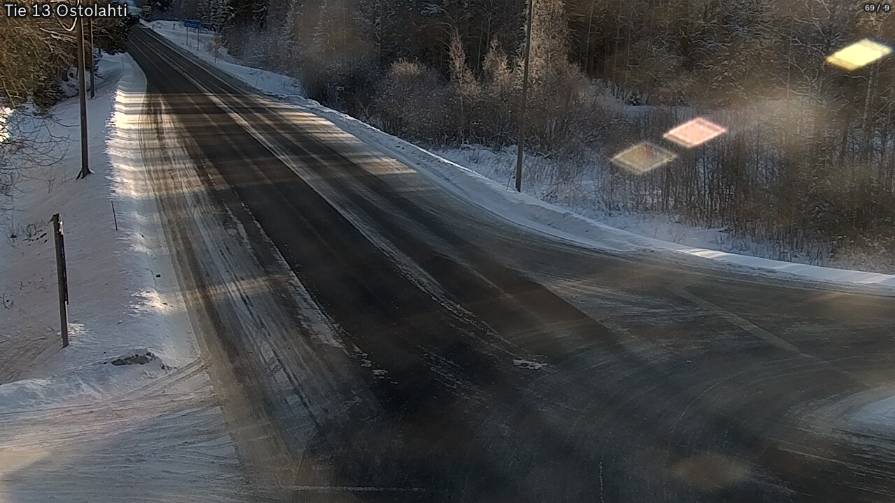 Weather Camera Image Road 13 Ostolahti, Mikkeli, Etelä-Savo