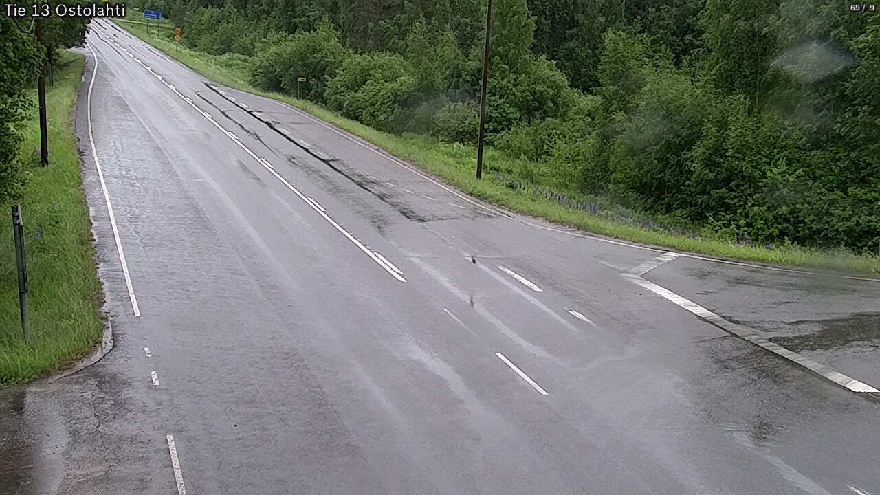Weather Camera Image Road 13 Ostolahti, Mikkeli, Etelä-Savo