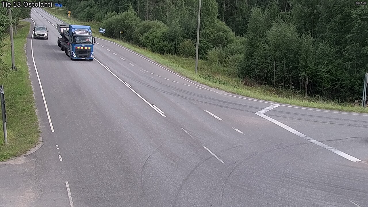 Kelikamerat Kuva Tie 13 Ostolahti, Mikkeli, Etelä-Savo