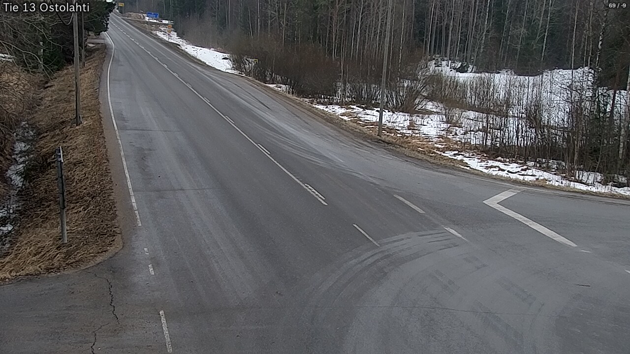 Weather Camera Image Road 13 Ostolahti, Mikkeli, Etelä-Savo