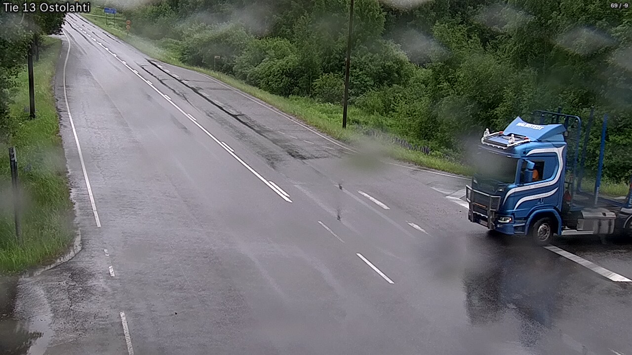 Weather Camera Image Väg 14 Ostolahti, Mikkeli, Etelä-Savo