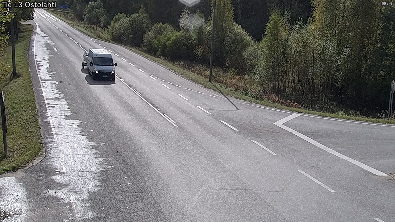 Weather Camera Image Road 13 Ostolahti, Mikkeli, Etelä-Savo
