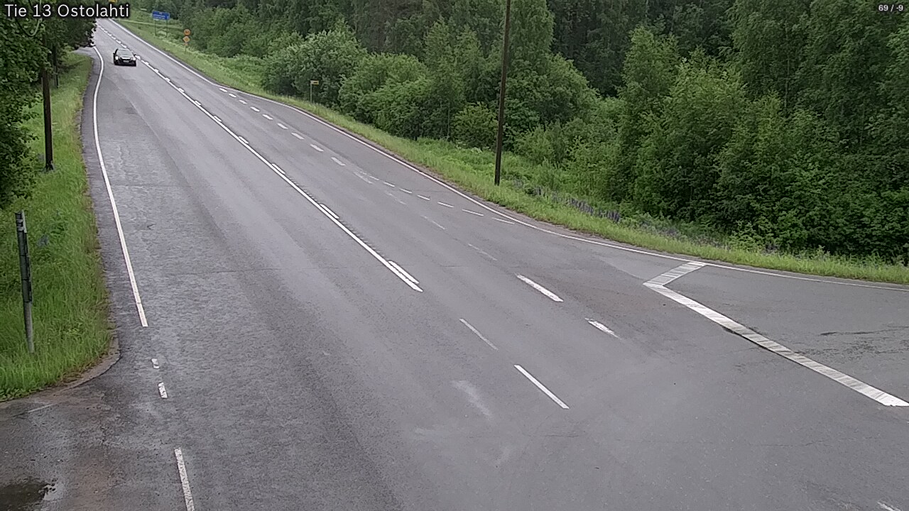 Weather Camera Image Road 13 Ostolahti, Mikkeli, Etelä-Savo