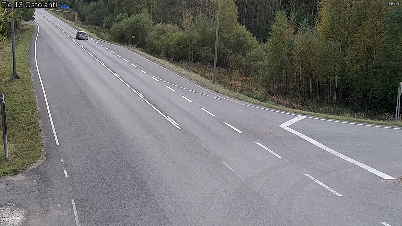 Weather Camera Image Road 13 Ostolahti, Mikkeli, Etelä-Savo