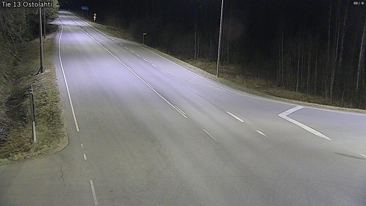 Weather Camera Image Väg 14 Ostolahti, Mikkeli, Etelä-Savo