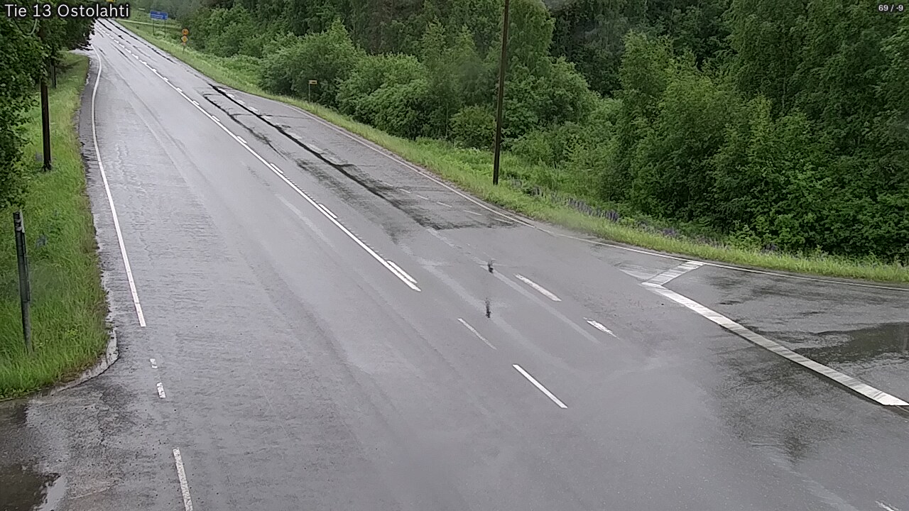 Weather Camera Image Väg 14 Ostolahti, Mikkeli, Etelä-Savo