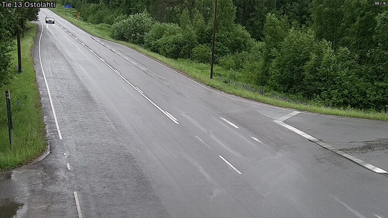 Weather Camera Image Väg 14 Ostolahti, Mikkeli, Etelä-Savo