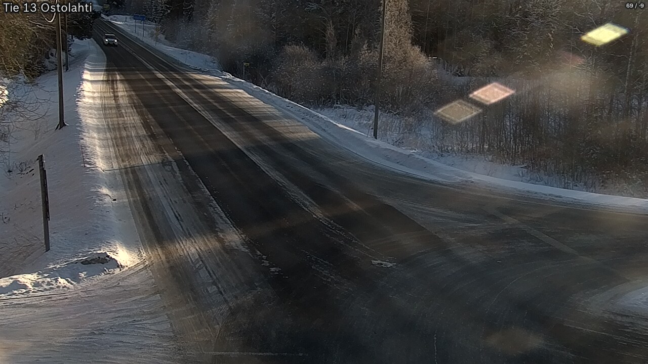 Weather Camera Image Road 13 Ostolahti, Mikkeli, Etelä-Savo