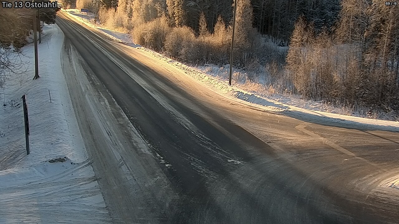 Weather Camera Image Road 13 Ostolahti, Mikkeli, Etelä-Savo