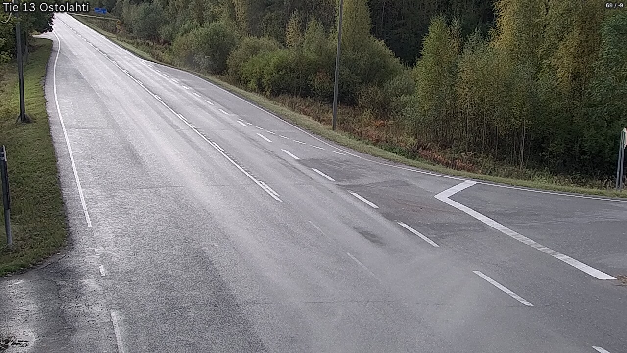Weather Camera Image Road 13 Ostolahti, Mikkeli, Etelä-Savo