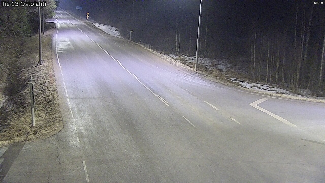 Weather Camera Image Väg 14 Ostolahti, Mikkeli, Etelä-Savo