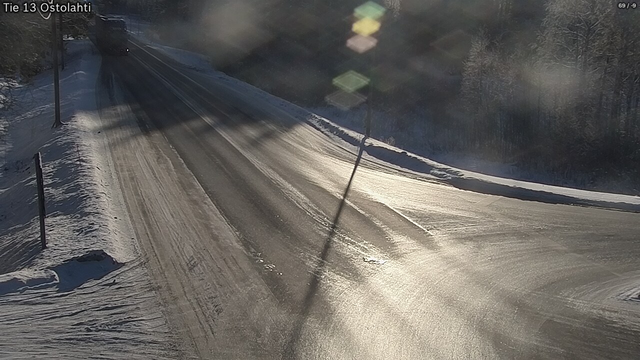 Weather Camera Image Road 13 Ostolahti, Mikkeli, Etelä-Savo