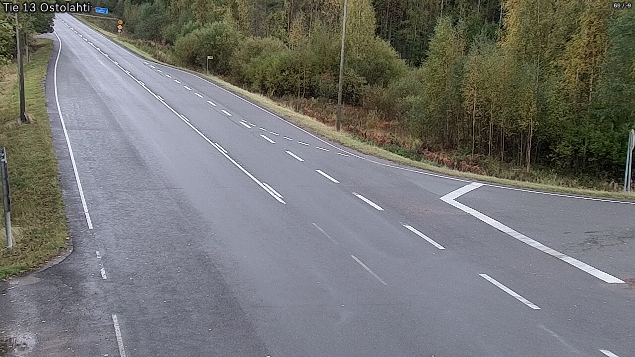 Weather Camera Image Road 13 Ostolahti, Mikkeli, Etelä-Savo