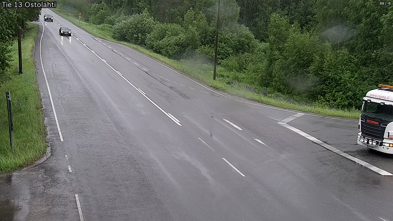 Weather Camera Image Väg 14 Ostolahti, Mikkeli, Etelä-Savo