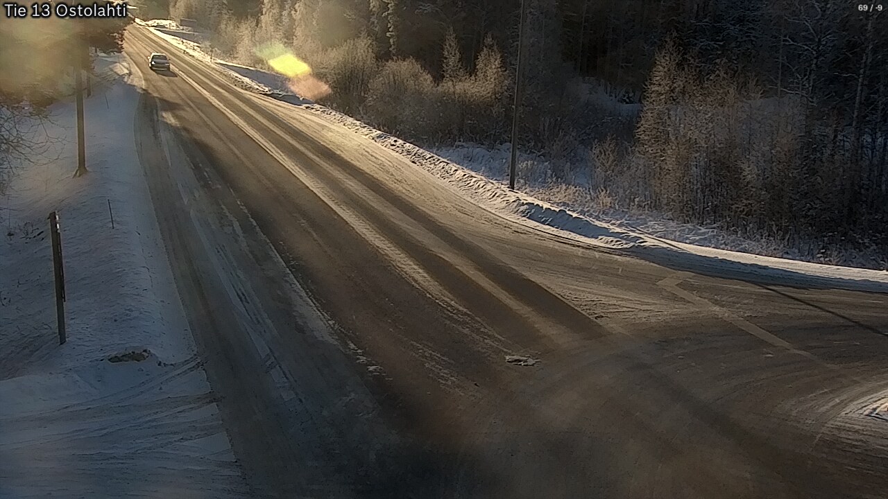 Weather Camera Image Road 13 Ostolahti, Mikkeli, Etelä-Savo