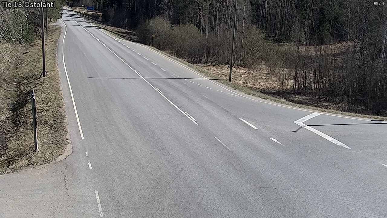 Weather Camera Image Road 13 Ostolahti, Mikkeli, Etelä-Savo