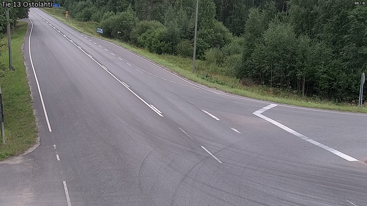 Weather Camera Image Road 13 Ostolahti, Mikkeli, Etelä-Savo