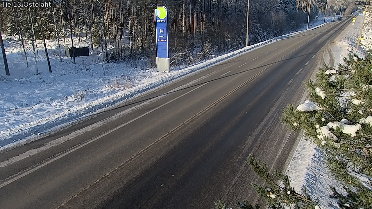 Weather Camera Image Väg 14 Ostolahti, Mikkeli, Etelä-Savo