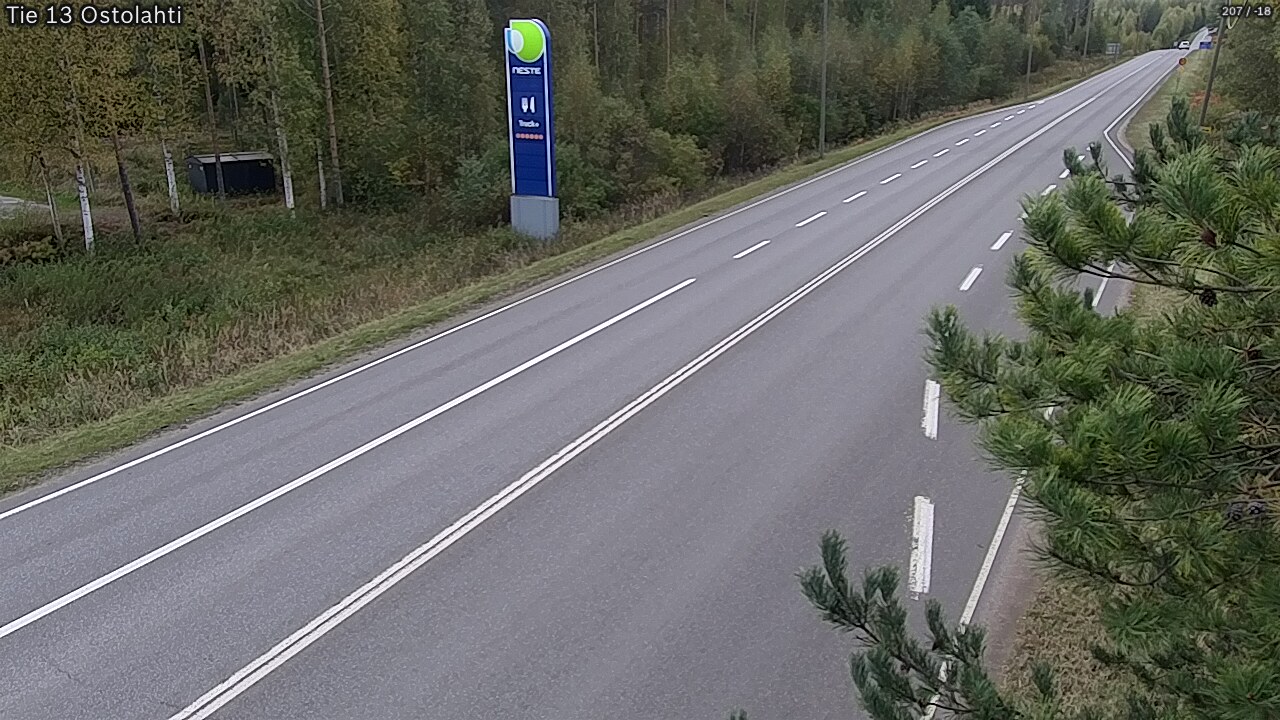 Weather Camera Image Road 13 Ostolahti, Mikkeli, Etelä-Savo