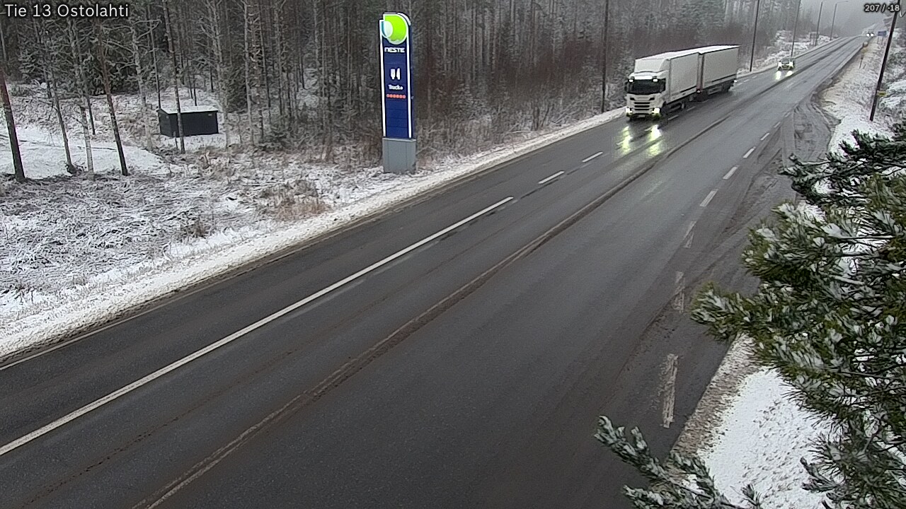 Weather Camera Image Road 13 Ostolahti, Mikkeli, Etelä-Savo