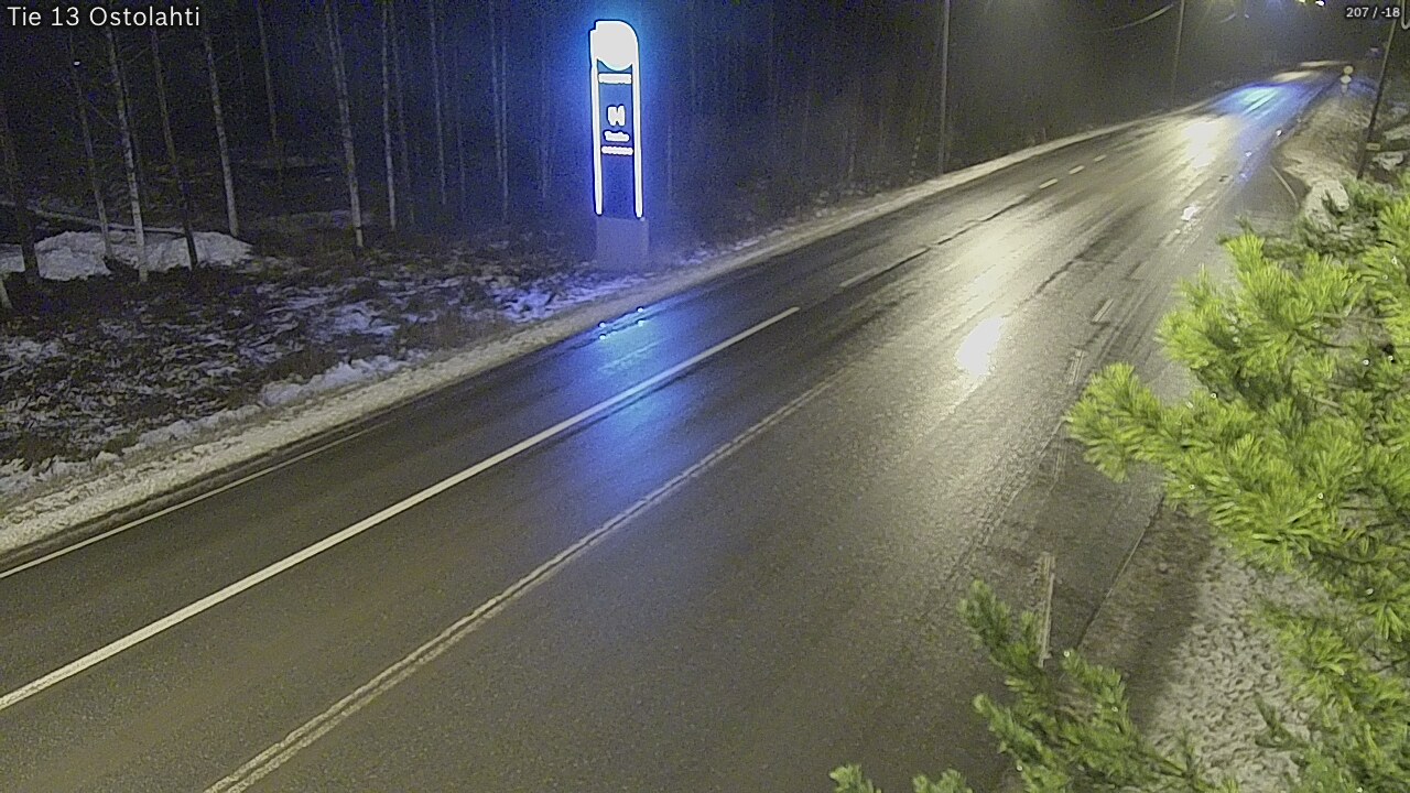 Weather Camera Image Road 13 Ostolahti, Mikkeli, Etelä-Savo