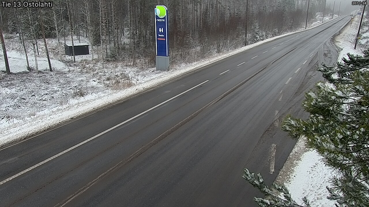 Weather Camera Image Road 13 Ostolahti, Mikkeli, Etelä-Savo