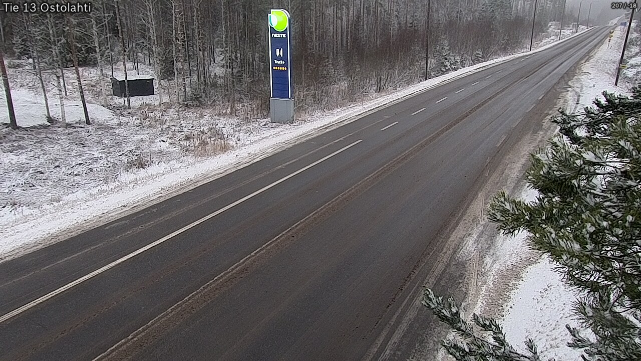Weather Camera Image Road 13 Ostolahti, Mikkeli, Etelä-Savo