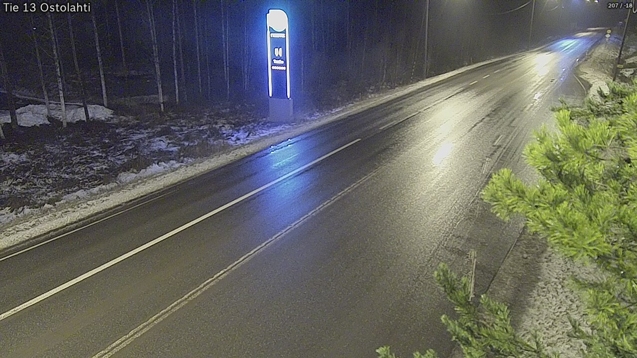 Weather Camera Image Road 13 Ostolahti, Mikkeli, Etelä-Savo