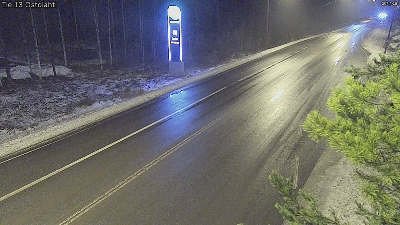 Weather Camera Image Road 13 Ostolahti, Mikkeli, Etelä-Savo