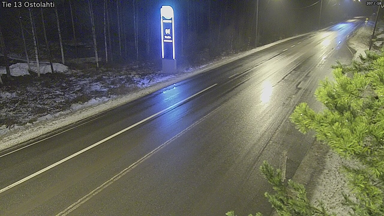 Weather Camera Image Road 13 Ostolahti, Mikkeli, Etelä-Savo