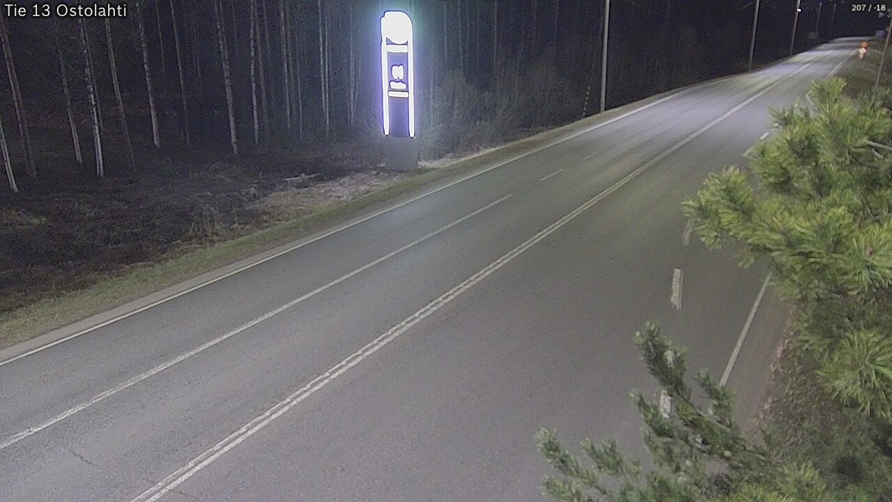 Weather Camera Image Väg 14 Ostolahti, Mikkeli, Etelä-Savo