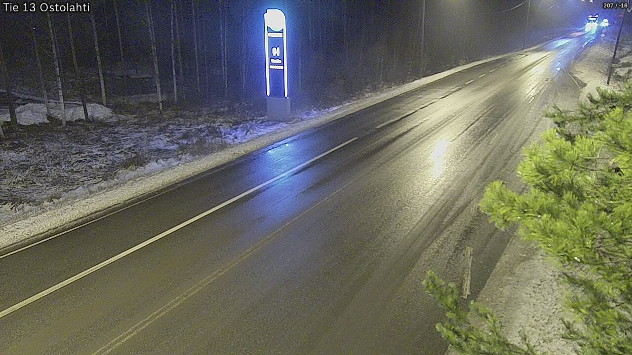 Weather Camera Image Road 13 Ostolahti, Mikkeli, Etelä-Savo