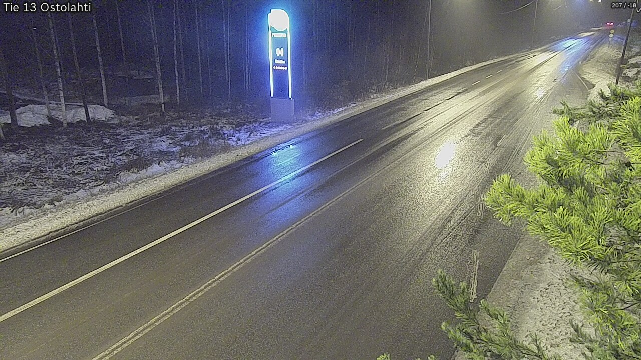 Weather Camera Image Road 13 Ostolahti, Mikkeli, Etelä-Savo