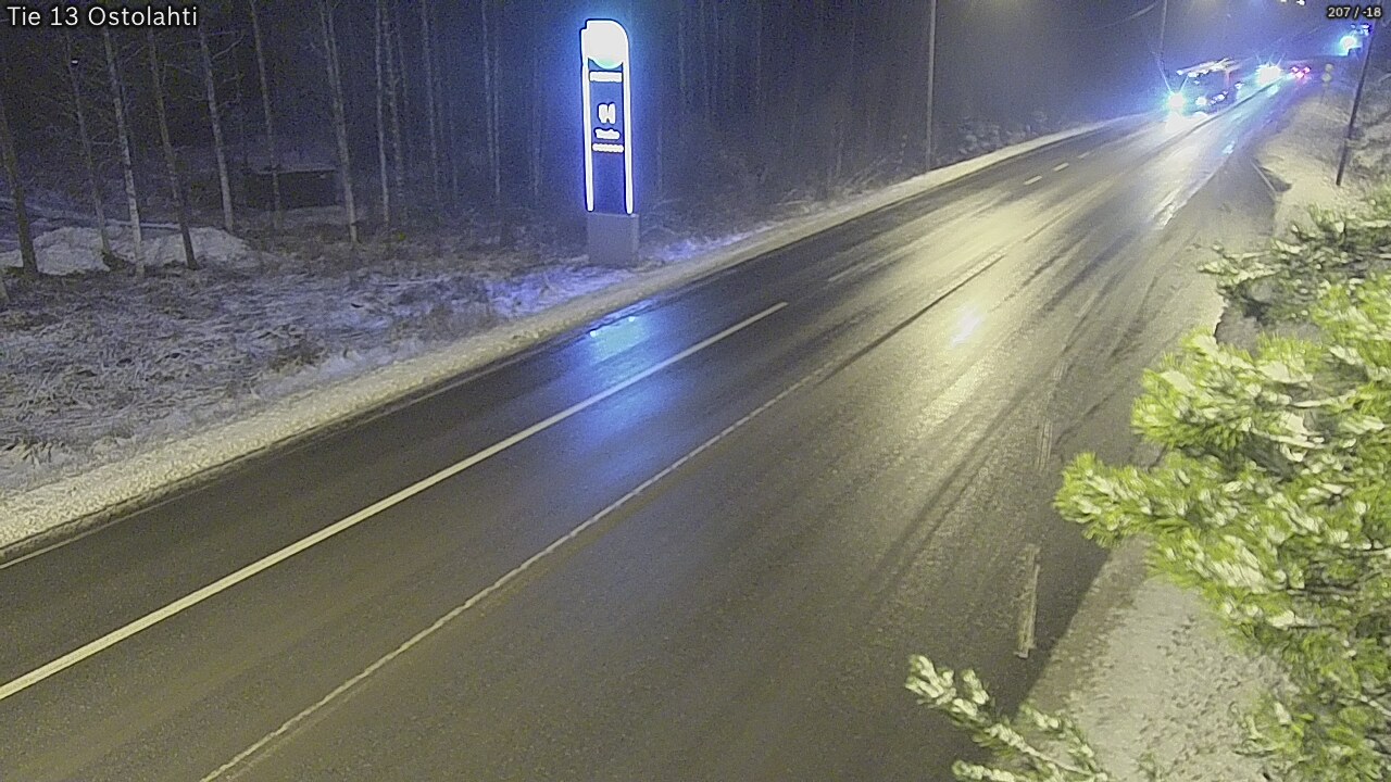 Weather Camera Image Road 13 Ostolahti, Mikkeli, Etelä-Savo