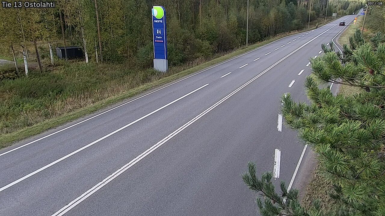 Weather Camera Image Road 13 Ostolahti, Mikkeli, Etelä-Savo