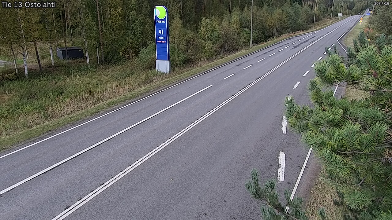 Weather Camera Image Road 13 Ostolahti, Mikkeli, Etelä-Savo