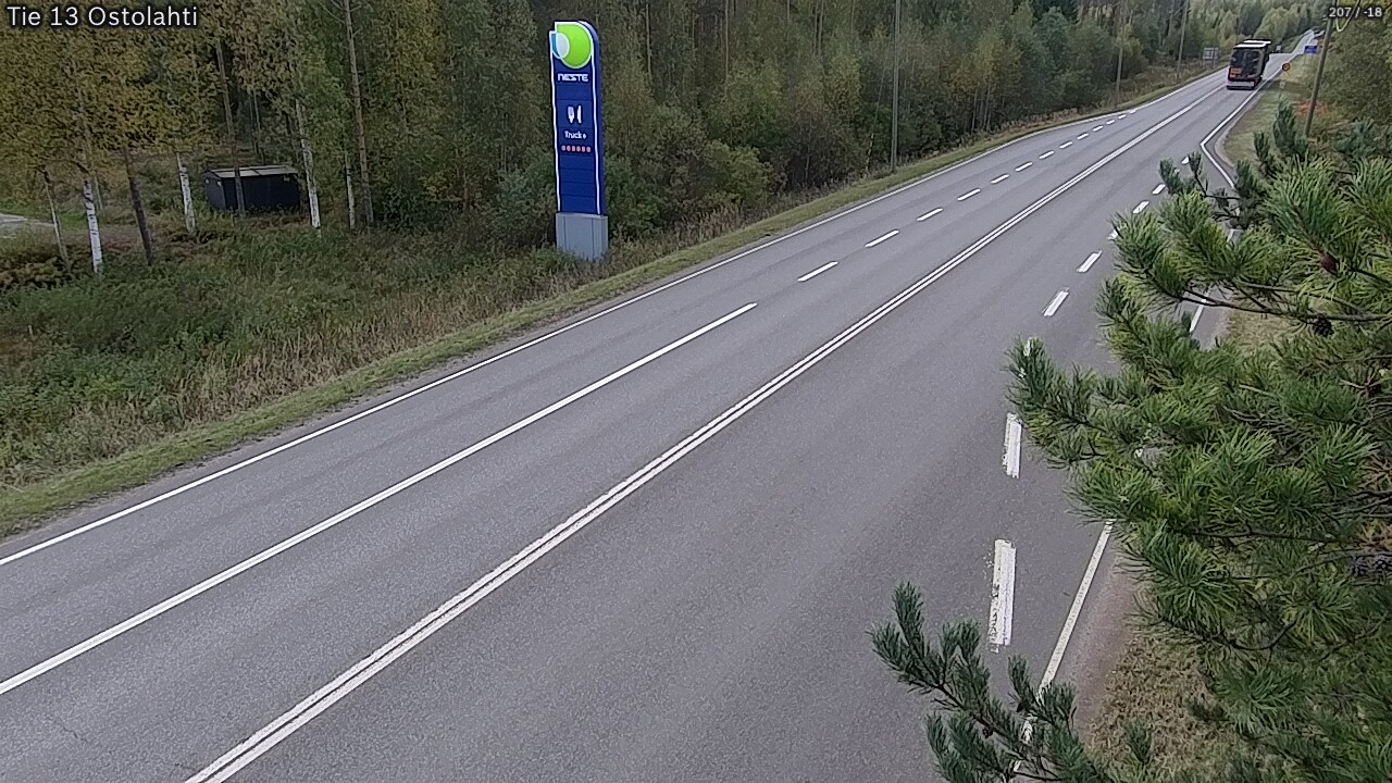 Weather Camera Image Road 13 Ostolahti, Mikkeli, Etelä-Savo