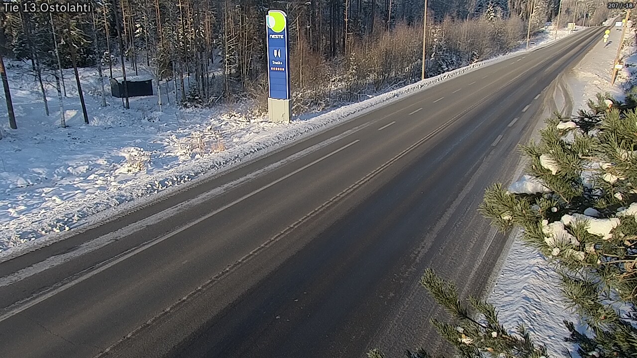 Weather Camera Image Väg 14 Ostolahti, Mikkeli, Etelä-Savo