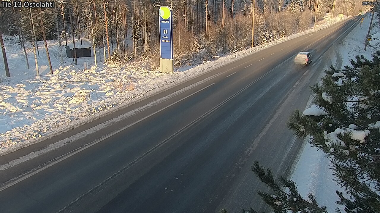 Weather Camera Image Väg 14 Ostolahti, Mikkeli, Etelä-Savo