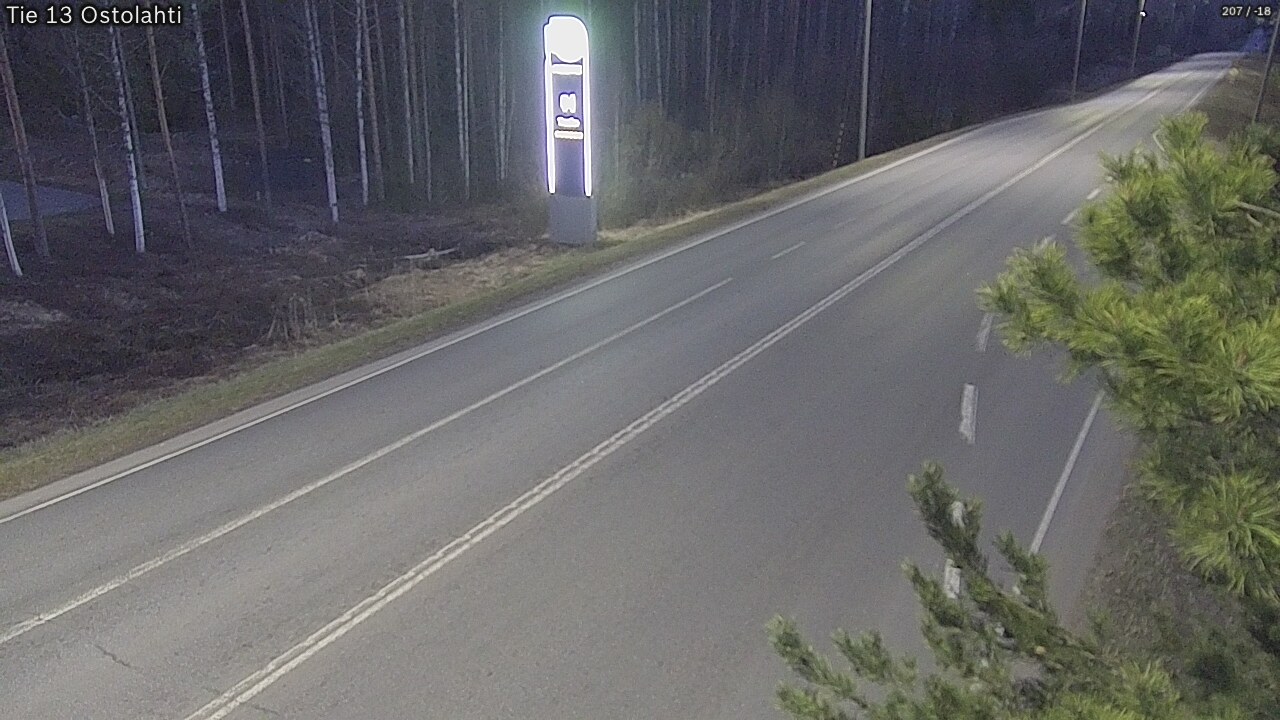 Weather Camera Image Road 13 Ostolahti, Mikkeli, Etelä-Savo