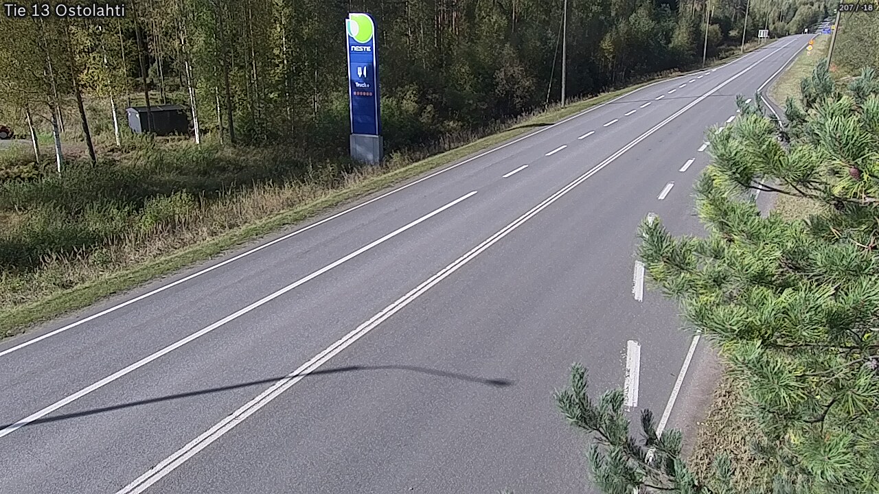Weather Camera Image Road 13 Ostolahti, Mikkeli, Etelä-Savo